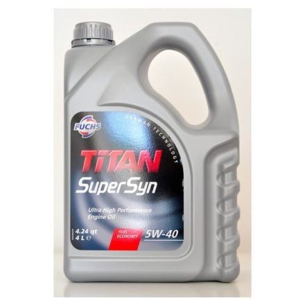 Fuchs Titan Supersyn 5W40 4 liter
