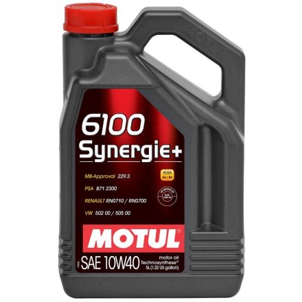 Motul 6100 Synergie+ 10W40 4 liter