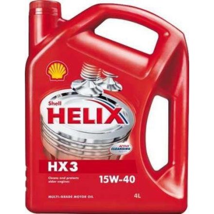 Shell Hélix HX3 15W40 4 liter