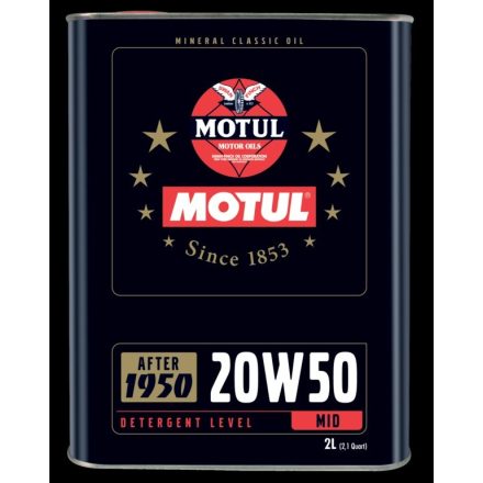 Motul Classic Oil 20W50 2 liter