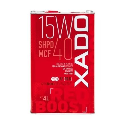Xado 15W40 SL/CI-4 SHPD MCF Red Boost 26213 motorolaj 4 liter