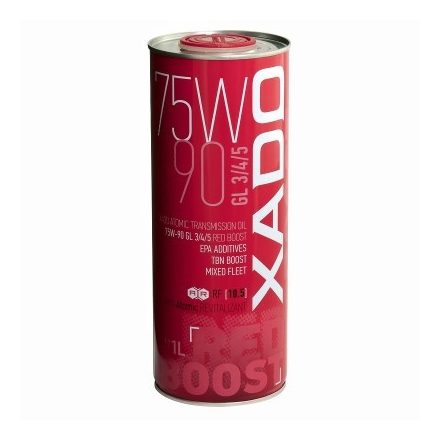 Xado 75W90 GL-3/4/5 Red Boost 26118 (20118) szintetikus váltóolaj 1 liter