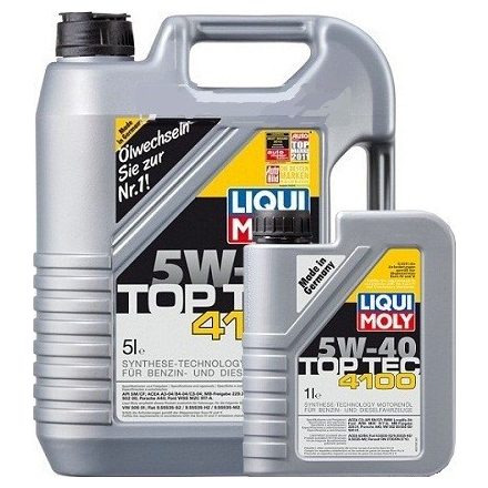 Liqui Moly Top Tec 4100 5W40 LM9511+9510 5+1 liter