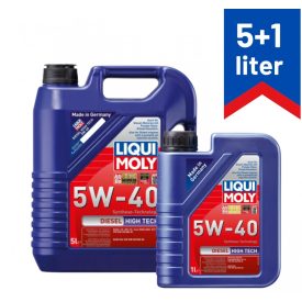 Liqui Moly Diesel High Tech 5W40 LM2696+2679 5+1 liter