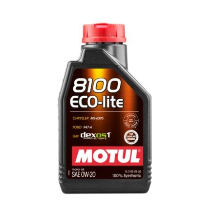 Motul 8100 Eco-lite 0W20 1 liter