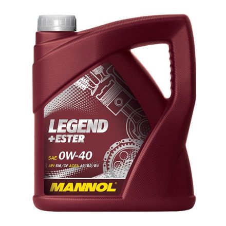 Mannol Legend+ESTER 0W40 4 liter