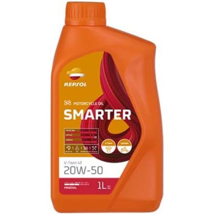 Repsol 4T Smarter V-Twin (Moto) 20W50 1 liter