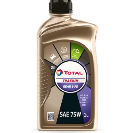 Total Traxium Gear9 FE 75W 1 liter