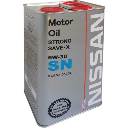 * Original Nissan 6709 5W30 4 liter (fém)