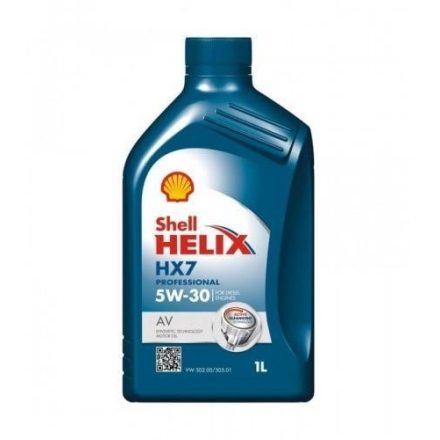 * Shell Helix HX7 Professional AV 5W30 1 liter