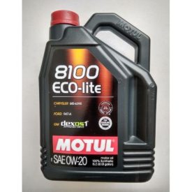 Motul 8100 Eco-lite 0W20 5 liter