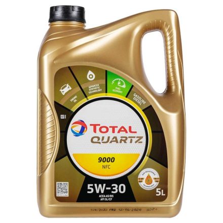 Total Quartz 9000 5W30 Future NFC 5 liter New