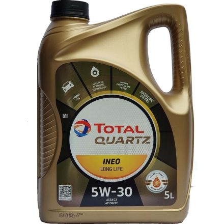 Total Quartz Ineo Long Life 5W30 5 liter New