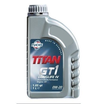 Fuchs Titan GT1 Longlife IV 0W20 1 liter