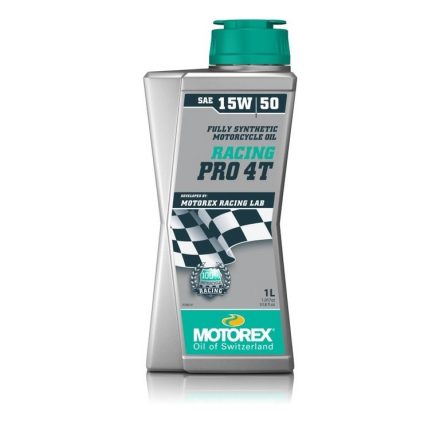 MOTOREX  Racing Pro 4T 15W50 1 liter