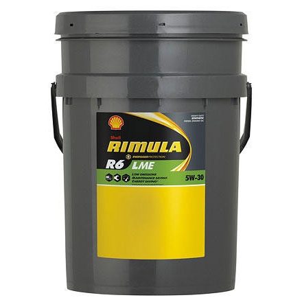 * Shell Rimula R6LME 5W30 20 liter