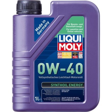 Liqui Moly Synthoil Energy 0W40 LM9514 1 liter