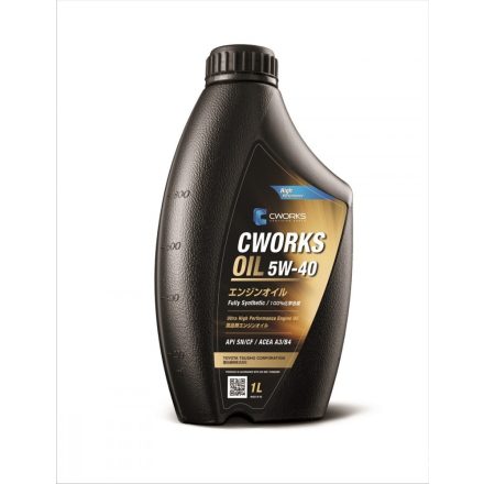 Cworks Toyota oil ACEA A3/B4 5W40 1 liter