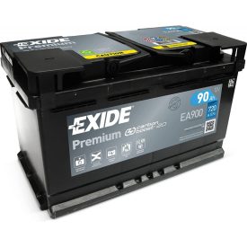 EA900 Exide akkumulátor 12V 90Ah J+
