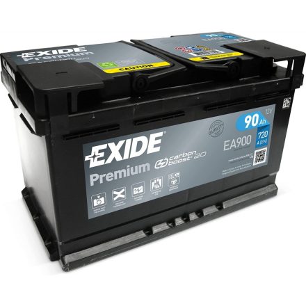 EA900 Exide akkumulátor 12V 90Ah J+
