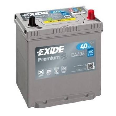 EA406 Exide akkumulátor 12V 40Ah J+