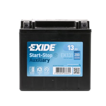 EK508 Exide akkumulátor Start-Stop 12V 50Ah J+