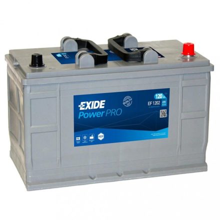 EF1202 Exide akkumulátor 12V 120Ah J+