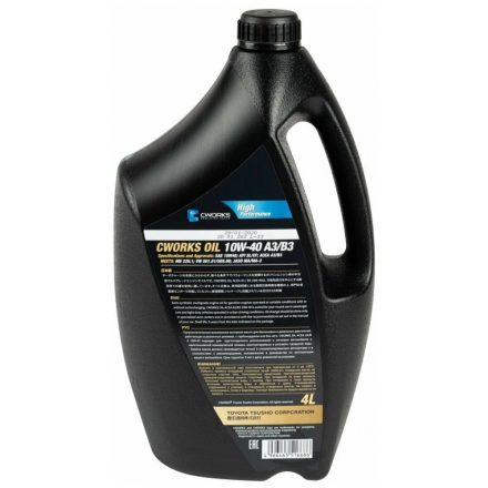 Cworks Toyota oil ACEA A3/B4 10W40 4 liter