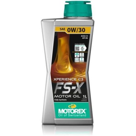 MOTOREX Xperience FS-X C3 0W30 1 liter