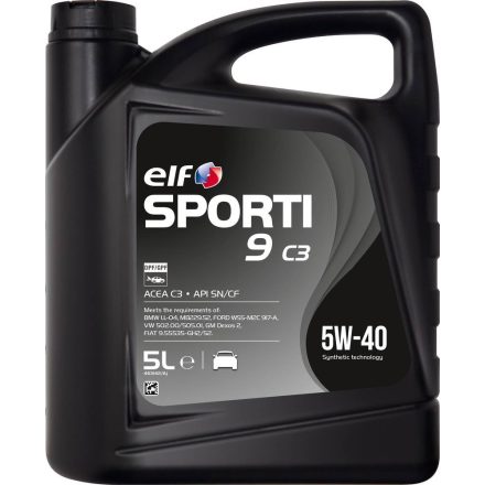 Elf Sporti 9 C3 5W40 5 liter