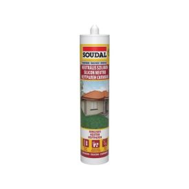 Soudal  Neutrális szilikon transparens 280 ml