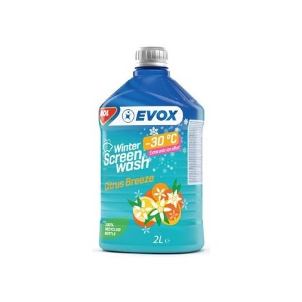 Evox Winter Citrus Breeze téli szélvédőmosó -30C 2 liter