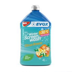 Evox Winter Citrus Breeze téli szélvédőmosó -30C 4 liter